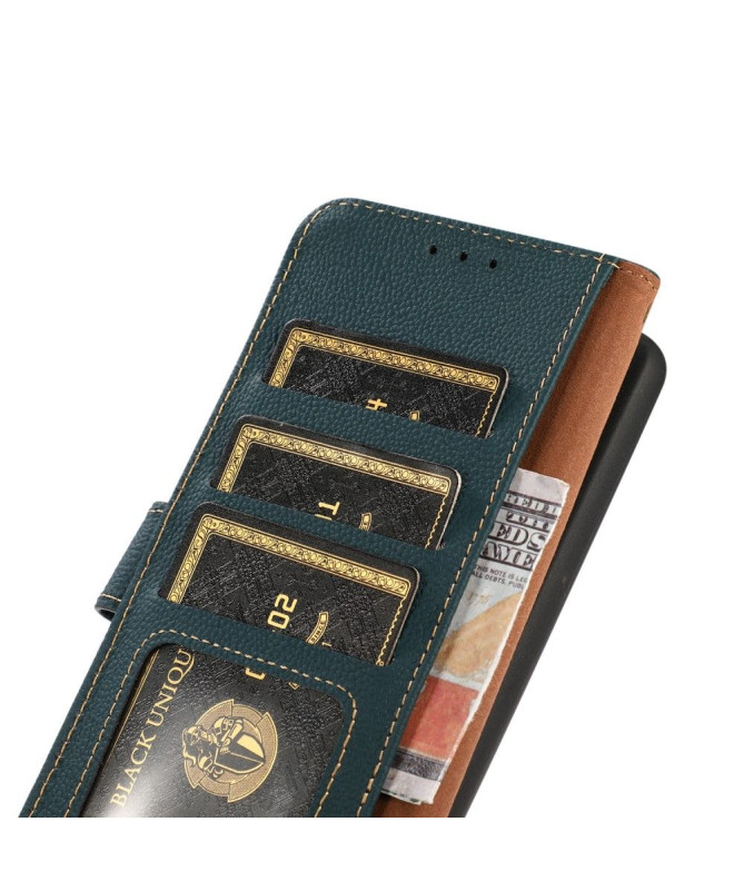 Housse Xiaomi Redmi Note 11 / 11S KHAZNEH Classic en cuir