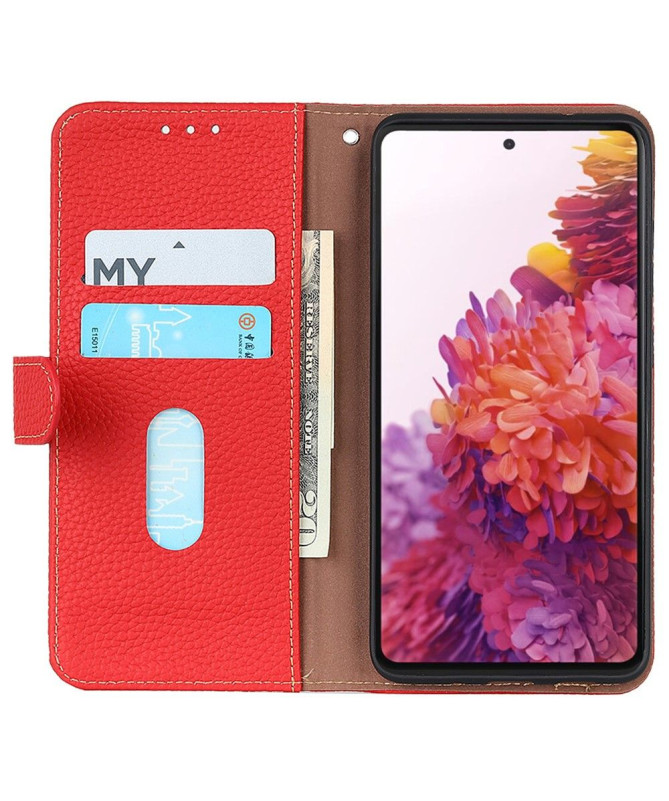 Housse Xiaomi Redmi Note 11 / 11S Cuir Grainé KHAZNEH