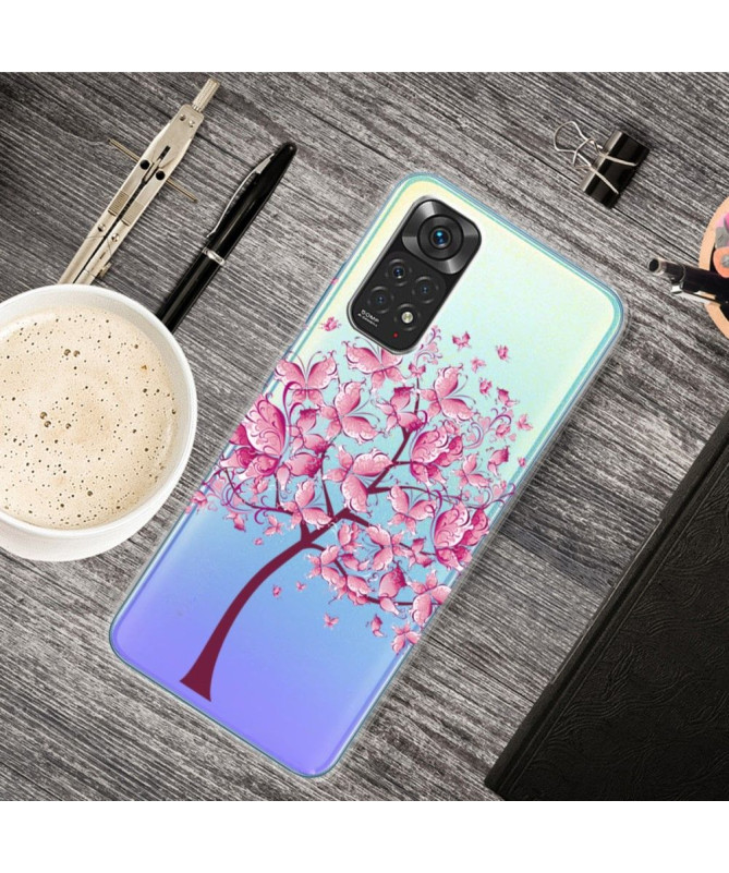 Coque Xiaomi Redmi Note 11 / 11S arbre à papillons