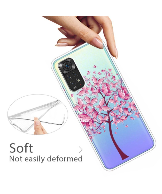 Coque Xiaomi Redmi Note 11 / 11S arbre à papillons