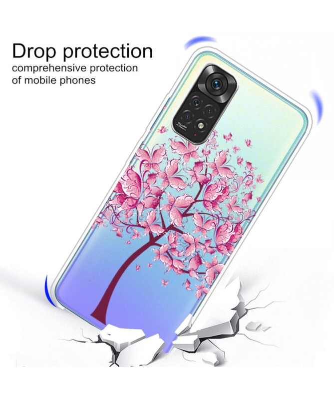 Coque Xiaomi Redmi Note 11 / 11S arbre à papillons