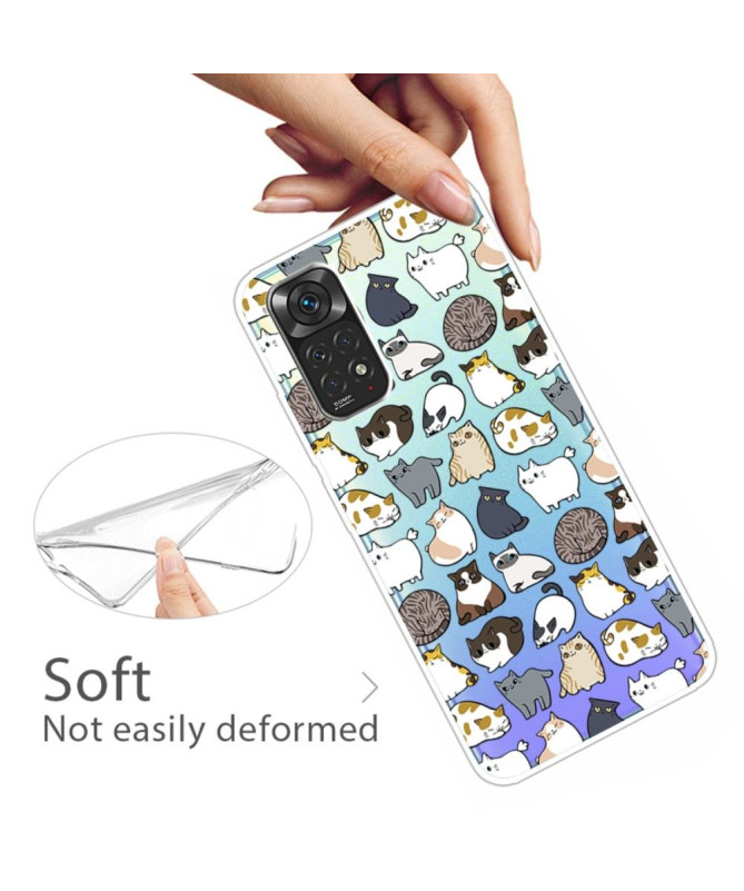 Coque Xiaomi Redmi Note 11 / 11S multiples chats
