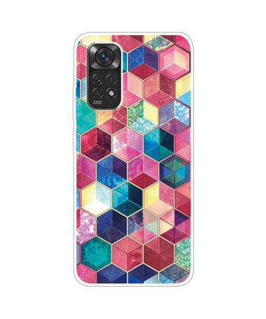 Coque Xiaomi Redmi Note 11 / 11S Blocs Colorés