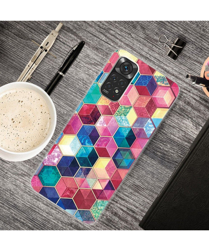 Coque Xiaomi Redmi Note 11 / 11S Blocs Colorés