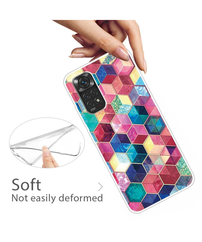 Coque Xiaomi Redmi Note 11 / 11S Blocs Colorés