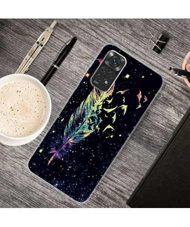 Coque Xiaomi Redmi Note 11 / 11S Plume et Oiseaux