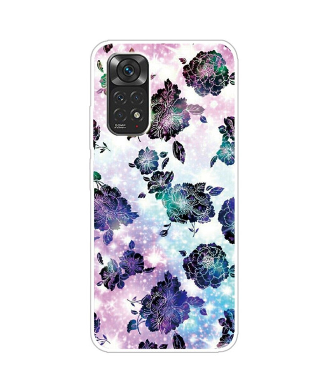 Coque Xiaomi Redmi Note 11 / 11S Fleurs Violettes