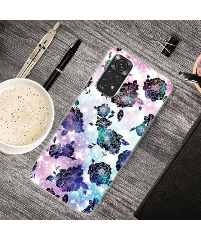 Coque Xiaomi Redmi Note 11 / 11S Fleurs Violettes