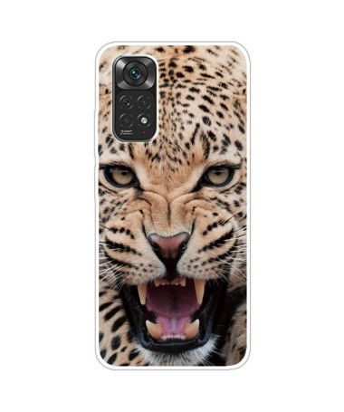 Coque Xiaomi Redmi Note 11 / 11S Leopard Rugissant