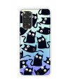 Coque Xiaomi Redmi Note 12 Pro 4G/Note 11 Pro/11 Pro 5G Illustration de Chats Noirs