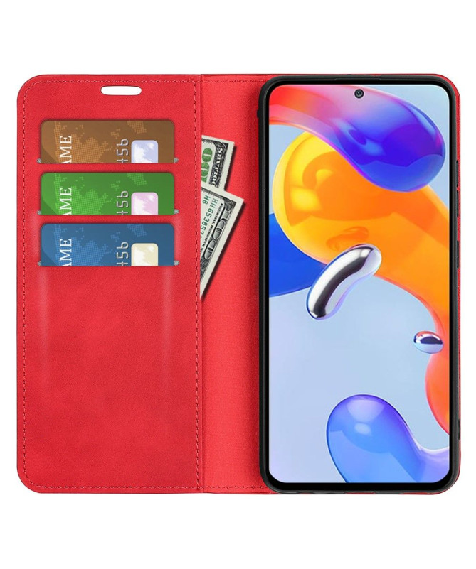 Étui Xiaomi Redmi Note 12 Pro/11 Pro/11 Pro 5G simili cuir fonction stand