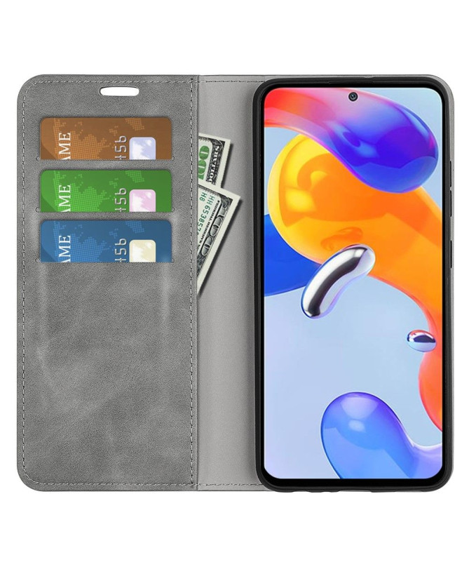 Étui Xiaomi Redmi Note 12 Pro/11 Pro/11 Pro 5G simili cuir fonction stand