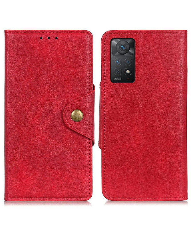 Housse Xiaomi Redmi Note 12 Pro 4G/Note 11 Pro/11 Pro 5G Full Protect Simili Cuir Mat