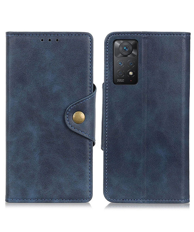 Housse Xiaomi Redmi Note 12 Pro 4G/Note 11 Pro/11 Pro 5G Full Protect Simili Cuir Mat