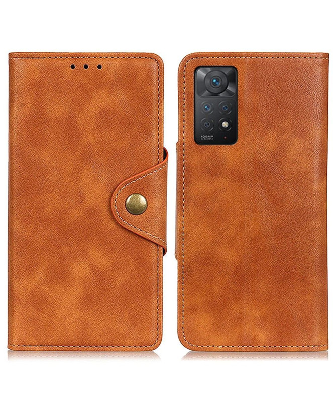 Housse Xiaomi Redmi Note 12 Pro 4G/Note 11 Pro/11 Pro 5G Full Protect Simili Cuir Mat