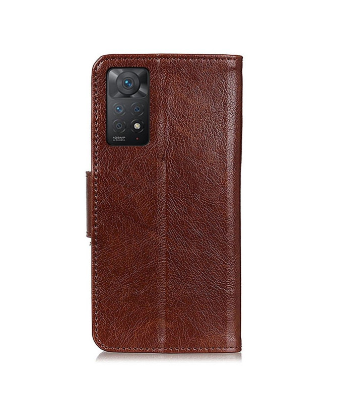 Housse Xiaomi Redmi Note 12 Pro 4G/Note 11 Pro/11 Pro 5G Style Cuir Vieilli Marron - photo 17