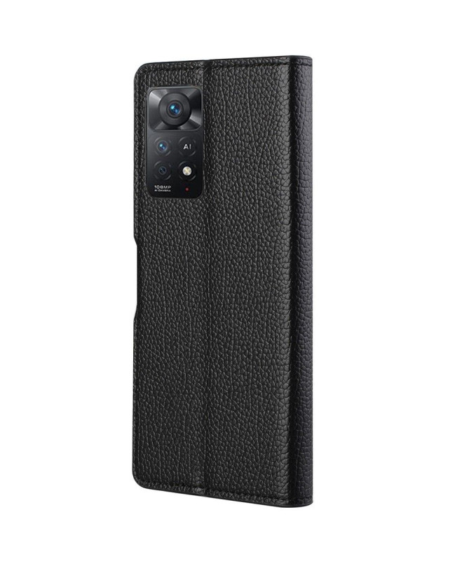Housse Xiaomi Redmi Note 12 Pro 4G/Note 11 Pro/11 Pro 5G effet cuir gr