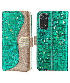 Housse Xiaomi Redmi Note 11 / 11S Luxury Croco Paillettes