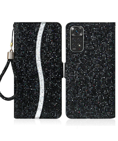 Housse Xiaomi Redmi Note 11 / 11S Glitter Porte Cartes