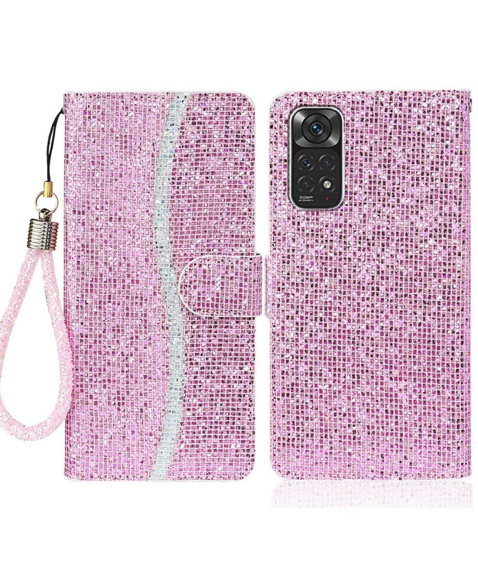 Housse Xiaomi Redmi Note 11 / 11S Glitter Porte Cartes