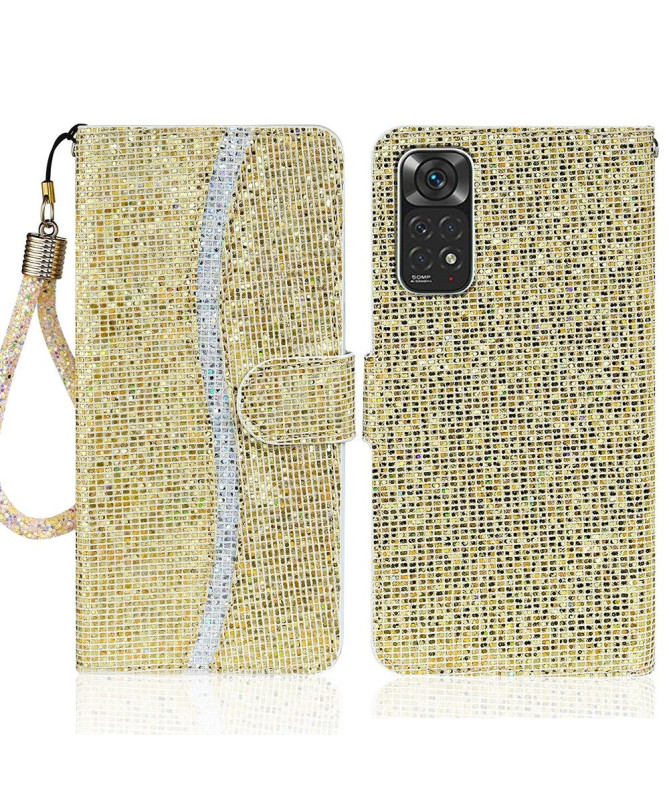 Housse Xiaomi Redmi Note 11 / 11S Glitter Porte Cartes