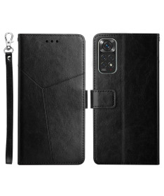 Housse Xiaomi Redmi Note 11 / 11S effet cuir Y Lines