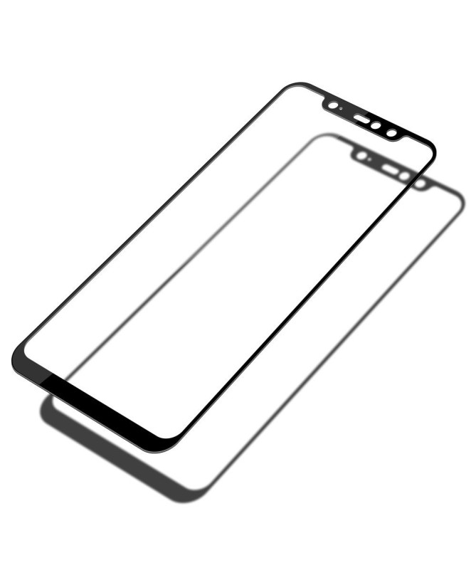 Protection d’écran Xiaomi Redmi Note 6 Pro en verre trempé full size