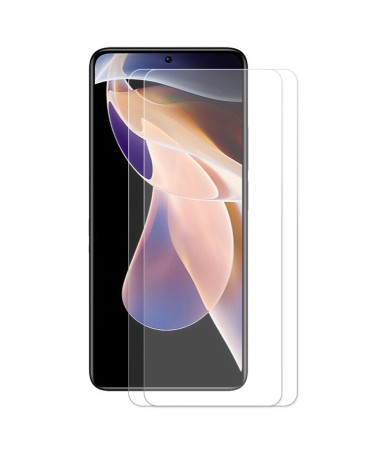 Films protecteurs Xiaomi Redmi Note 11 Pro Plus 5G en verre trempé (2 pièces)