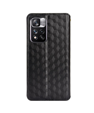 Housse Xiaomi Redmi Note 11 Pro Plus 5G flip cover design géométrie