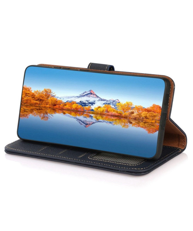 Housse Xiaomi Redmi A1 KHAZNEH Classic en cuir