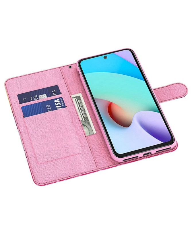 Housse Xiaomi Redmi A1 Papillons bleus scintillants