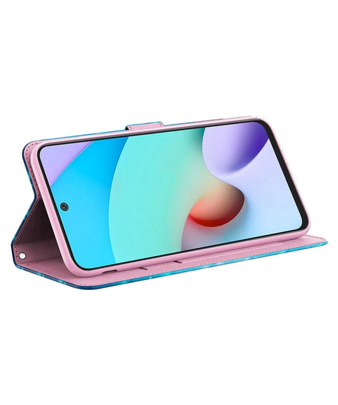 Housse Xiaomi Redmi A1 Papillons bleus scintillants