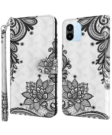 Housse Xiaomi Redmi A1 Fleurs Dentelle