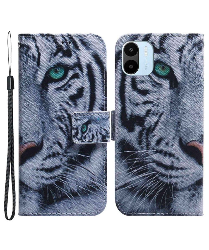 Housse Xiaomi Redmi A1 Tigre à Lanière