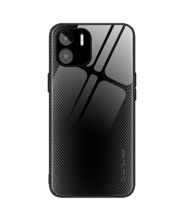 Coque Xiaomi Redmi A1 carbone dos en verre