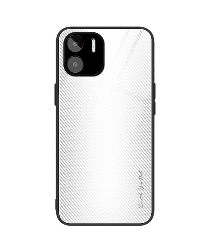 Coque Xiaomi Redmi A1 carbone dos en verre