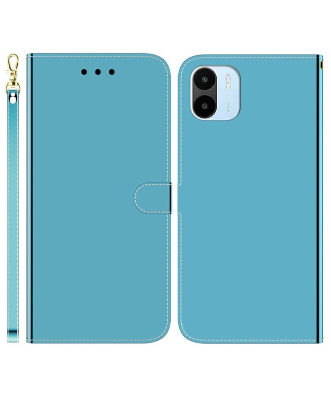 Housse Xiaomi Redmi A1 simili cuir effet miroir