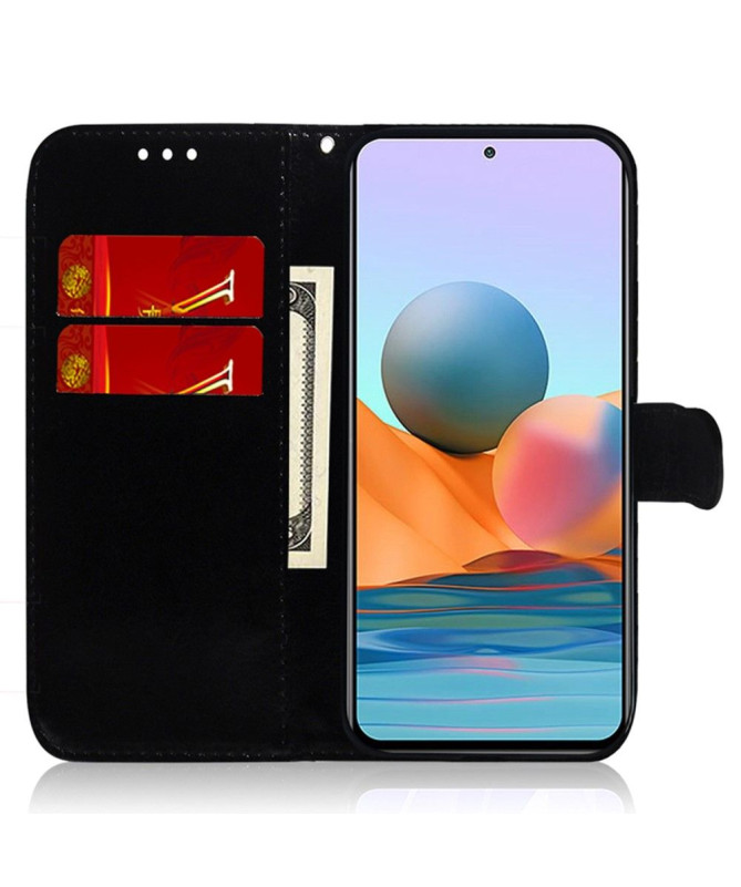 Housse Xiaomi Redmi A1 simili cuir effet miroir