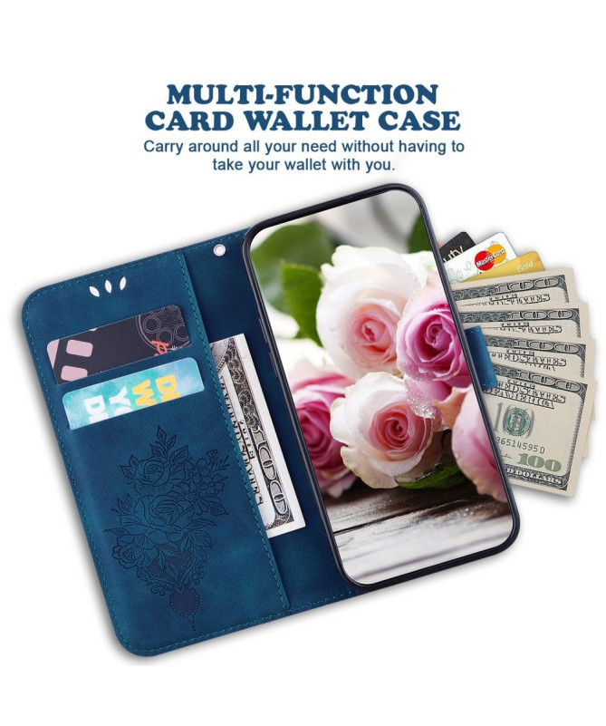 Housse Xiaomi Redmi A1 illustration fleurs