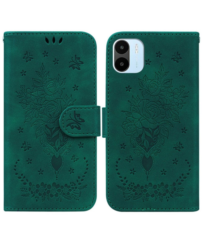 Housse Xiaomi Redmi A1 illustration fleurs
