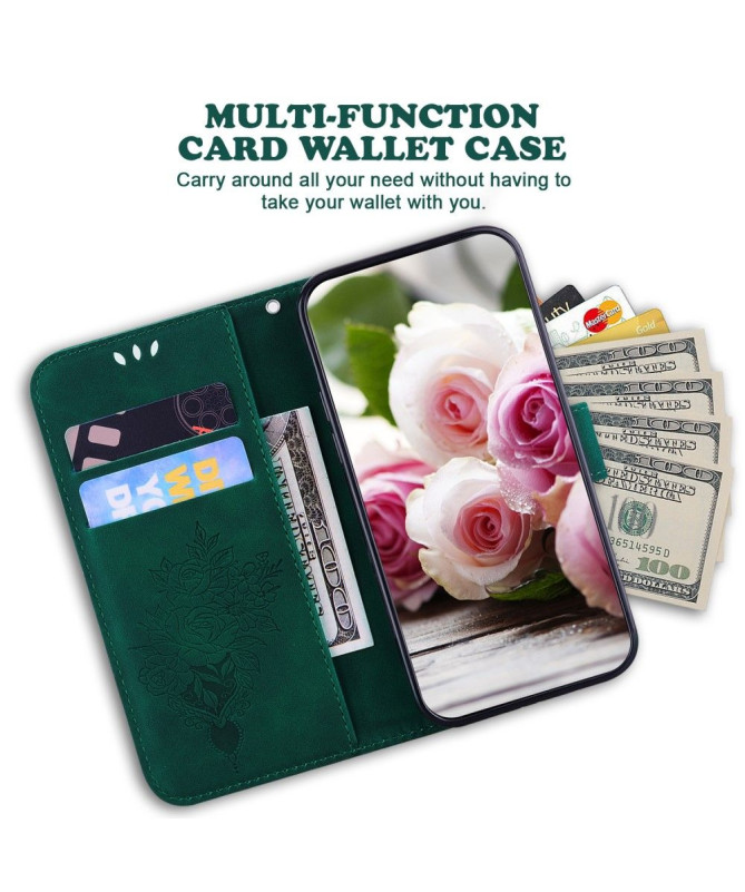 Housse Xiaomi Redmi A1 illustration fleurs