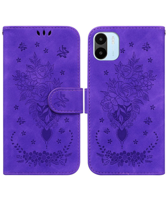 Housse Xiaomi Redmi A1 illustration fleurs