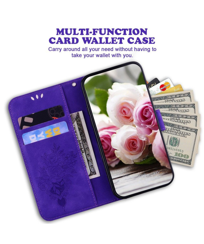 Housse Xiaomi Redmi A1 illustration fleurs