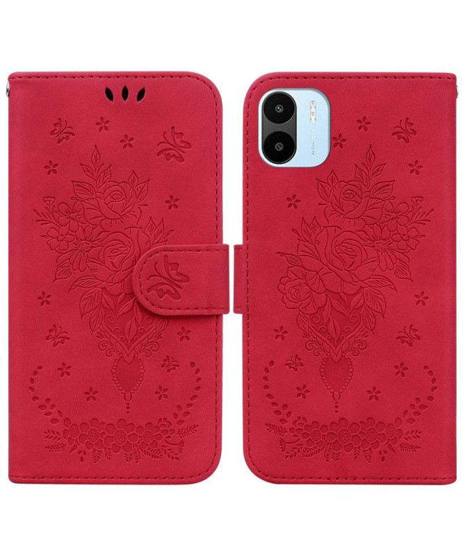 Housse Xiaomi Redmi A1 illustration fleurs