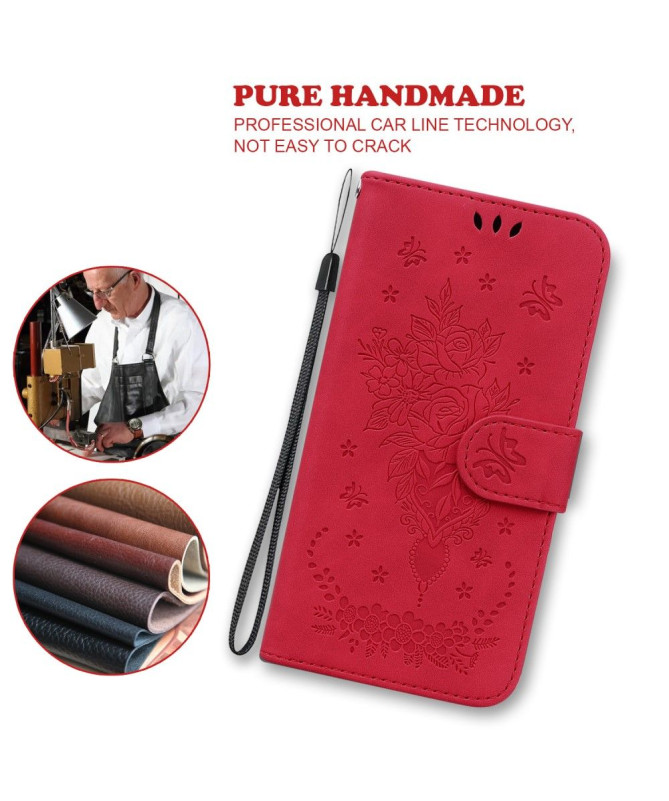 Housse Xiaomi Redmi A1 illustration fleurs