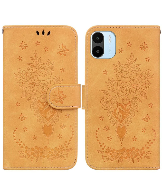 Housse Xiaomi Redmi A1 illustration fleurs
