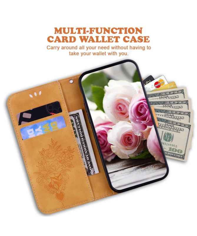 Housse Xiaomi Redmi A1 illustration fleurs
