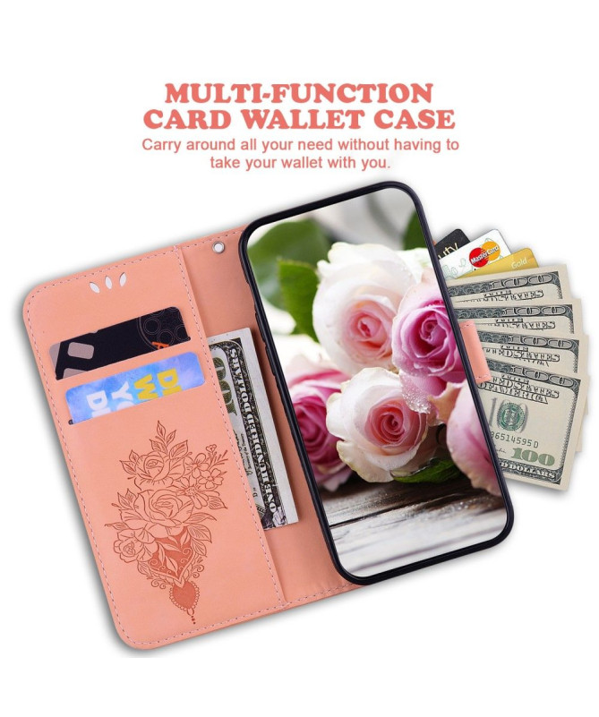 Housse Xiaomi Redmi A1 illustration fleurs