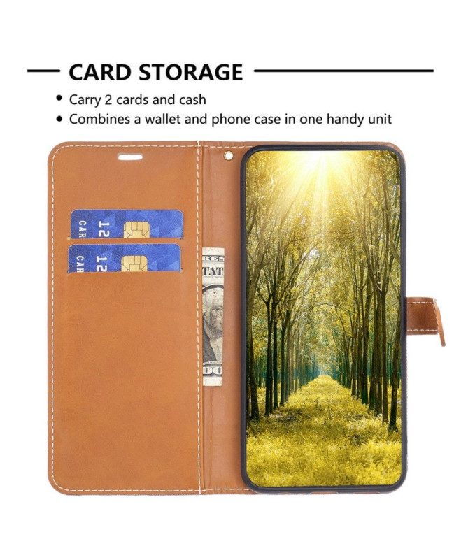 Housse Xiaomi Redmi A1 Tissu avec lanière