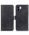 Étui portefeuille revêtement simili cuir mat pour Xiaomi Redmi A1